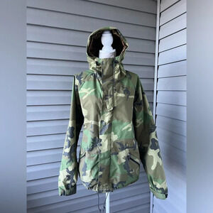 Vintage U.S. CAVALRY GORE-TEX Camo Jacket Radcliff KY USA Sz XL